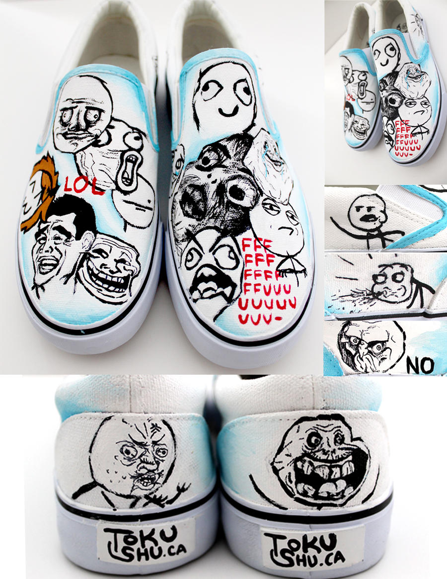 Rage Comic Shoes