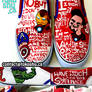 Avengers Quote Shoes