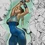 Drawing 1 + Color, Chun Li