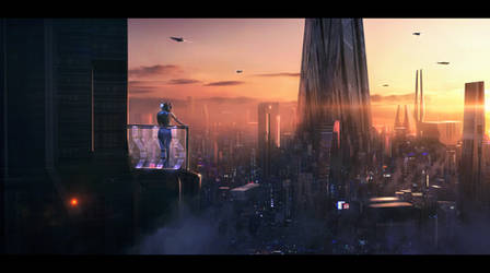 Futuristic city 2