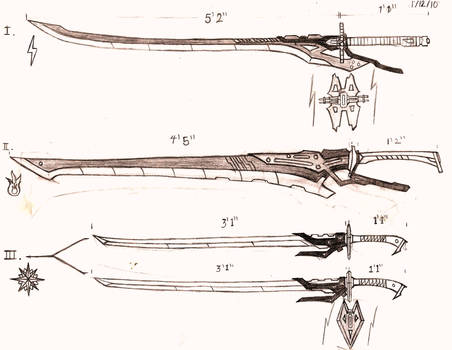 Weapon Concept Art: Sword (Part II)