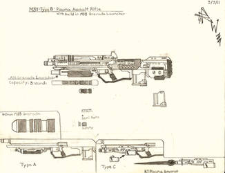 M31 Plasma Assault Rifle