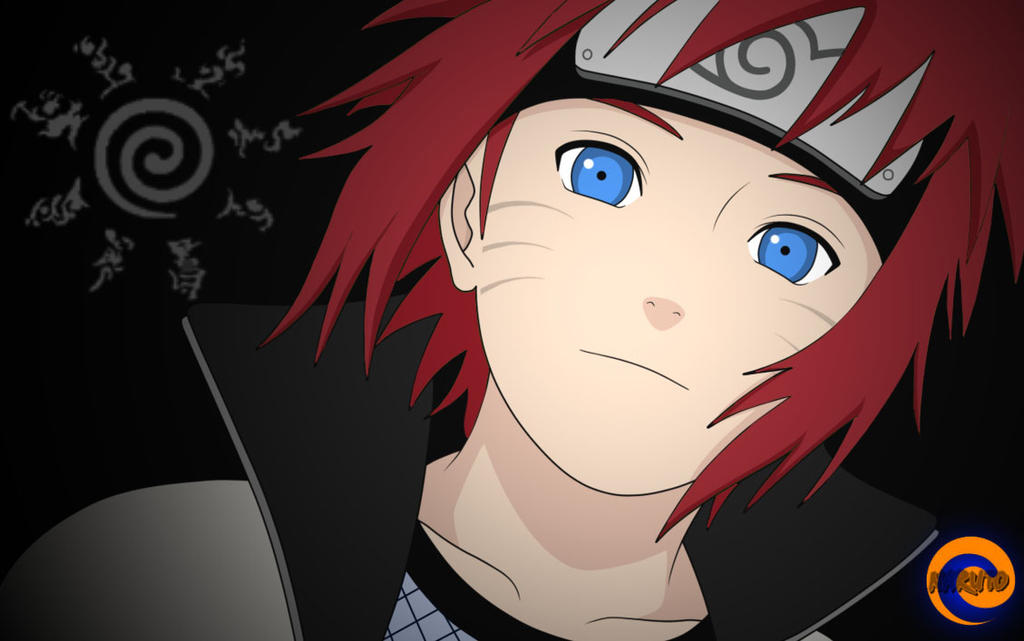 I can honestly say Naruto would probably not look good with her red hair. 