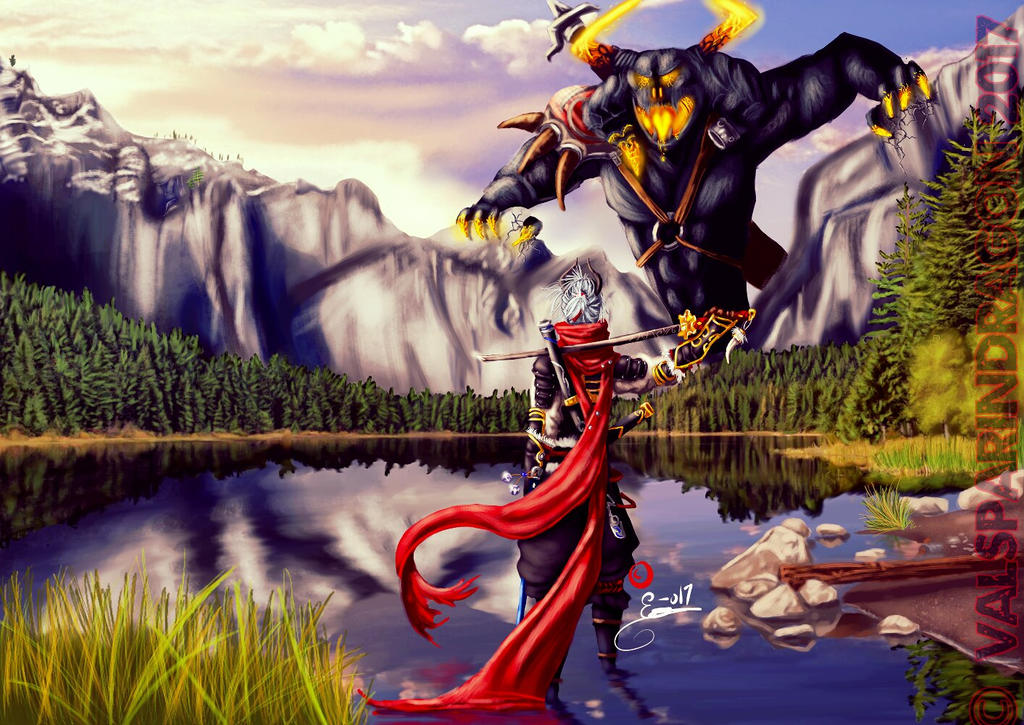 Shigan VS Asgorth the Demon Lord