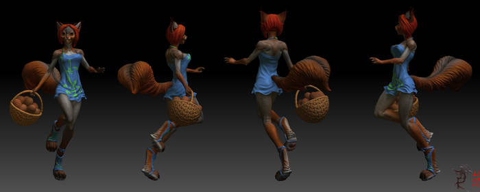 Anthro squirrel- more views