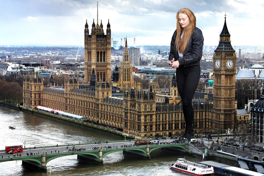 Tabitha Doherty Sophie Turner in London by Natkatsz on DeviantArt