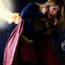 Melissa Benoist - Supergirl - shielding the earth
