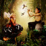 Satyr Boy and Little Fairy