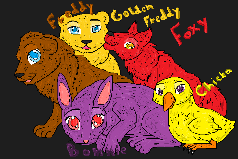 Fnaf animal form