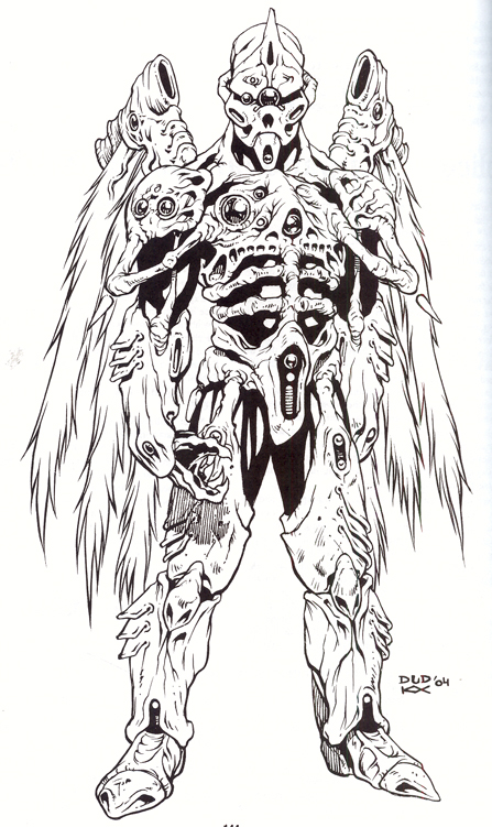 Winged Terror Bioarmor by MarkCDudley on DeviantArt