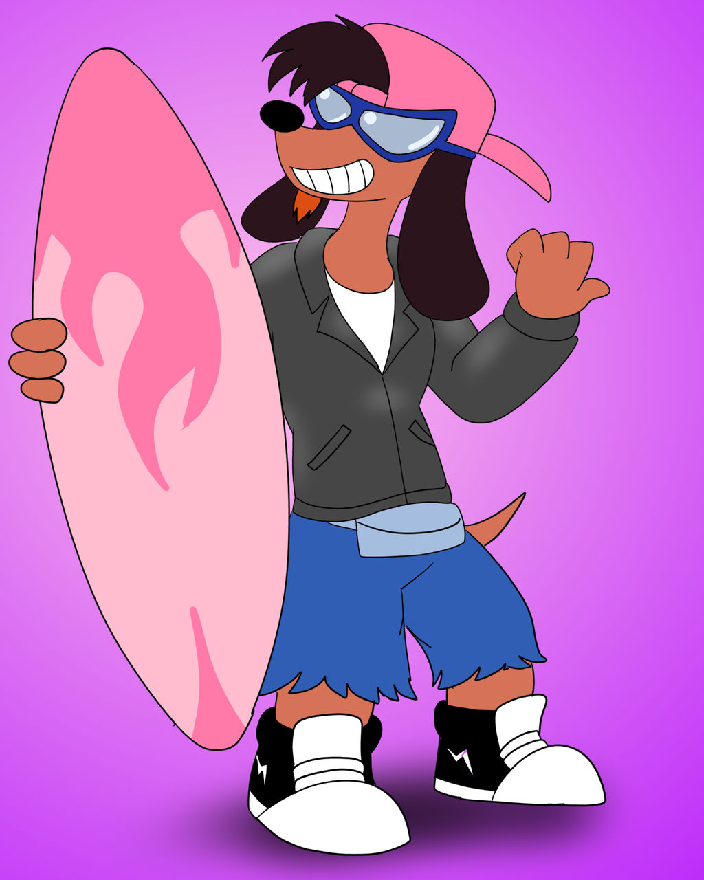 Poochie the Rockin dog by Pepper-Stripes on DeviantArt