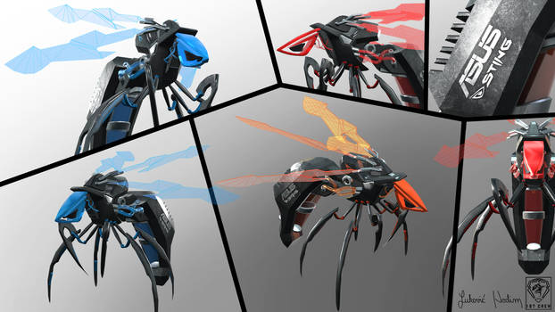 Asus STING Bee Collage