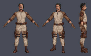 Delta. Character design.