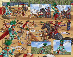 Aztec Warrior God: Chapter One, Page 2 Page 3
