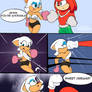 Rouge vs knuckles Manga (Ryona boxing)