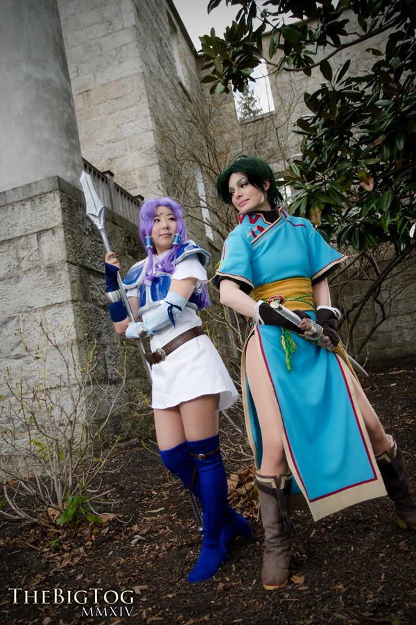 Fire Emblem 7 Lyndis and Florina Cosplay