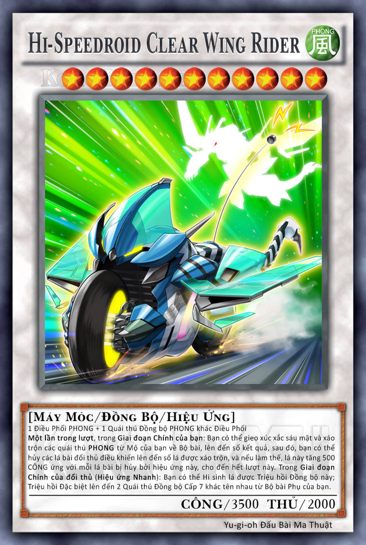 Hi-Speedroid Clear Wing Rider by korotime on DeviantArt