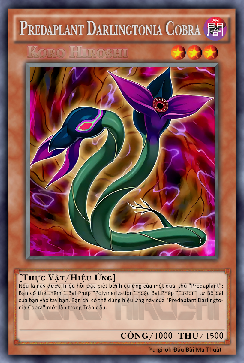 Predaplant Darlingtonia Cobra by korotime on DeviantArt