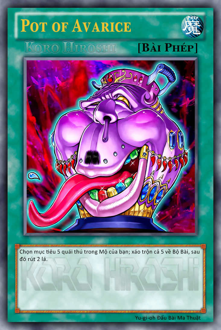 Pot of Avarice by korotime on DeviantArt