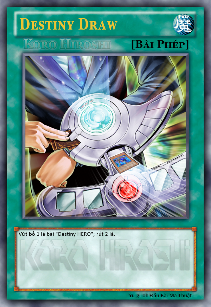 Destiny Draw by korotime on DeviantArt