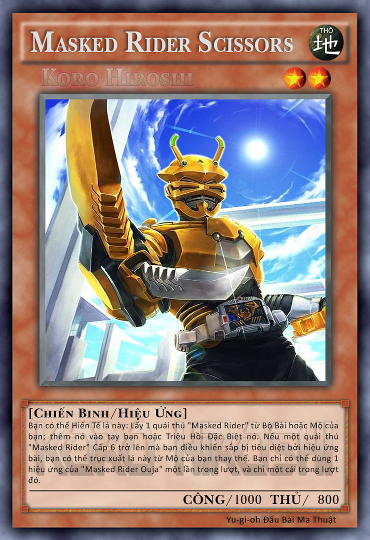 Masked Rider Scissors by korotime on DeviantArt