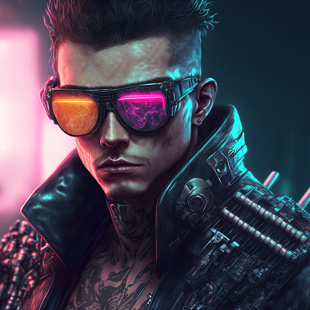 Cyberpunk Guy by AceRanger17 on DeviantArt