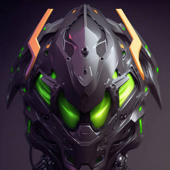 Erebus - Cyberpunk dystopian light up helmet by TwoHornsUnited on ...