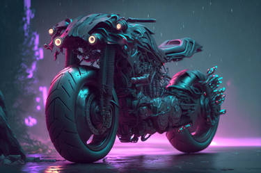 Cyberpunk bike