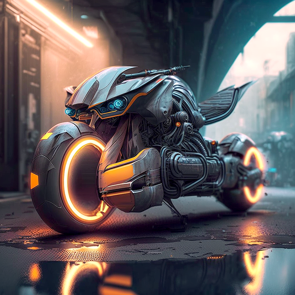 Futuristic motorcycle by frozenbunn on DeviantArt Futuristic motorcycle by frozenbunn on DeviantArt