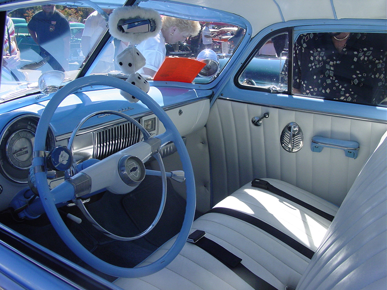 Chevrolet Deluxe Interiors then and Now