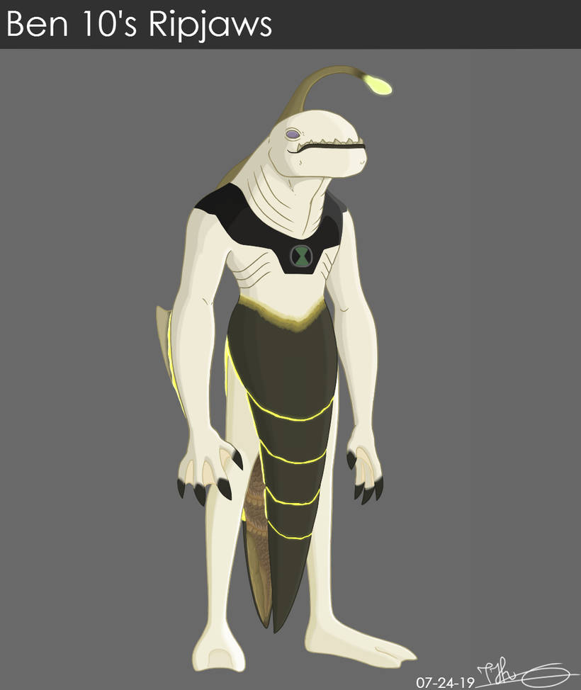 Ben 10: Ripjaws redesign concept by THs-Industries on DeviantArt