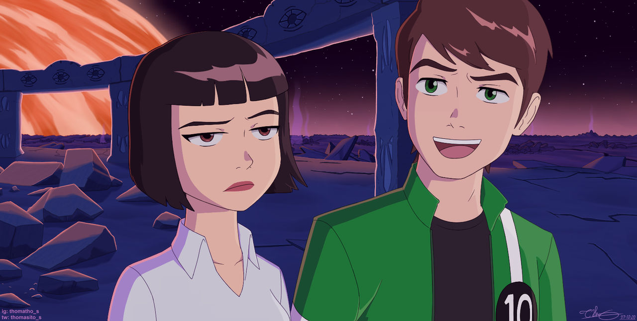 Ben and Julie scene recreation Anime style by THs-Industries on DeviantArt