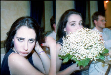 Me and Myself with flowers