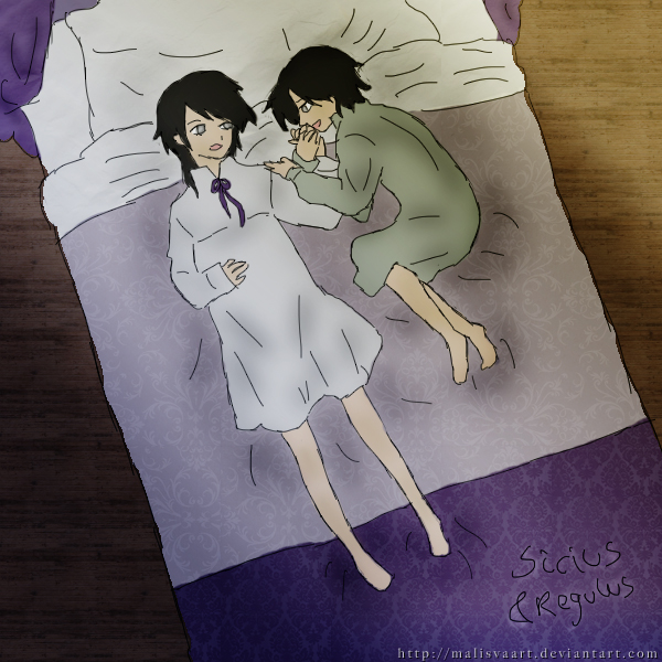 bed time - Sirius x Regulus