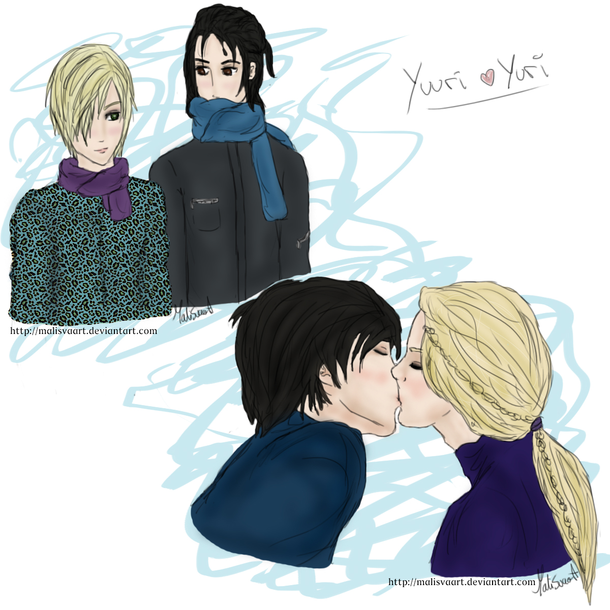 double - Yurio x Yuuri