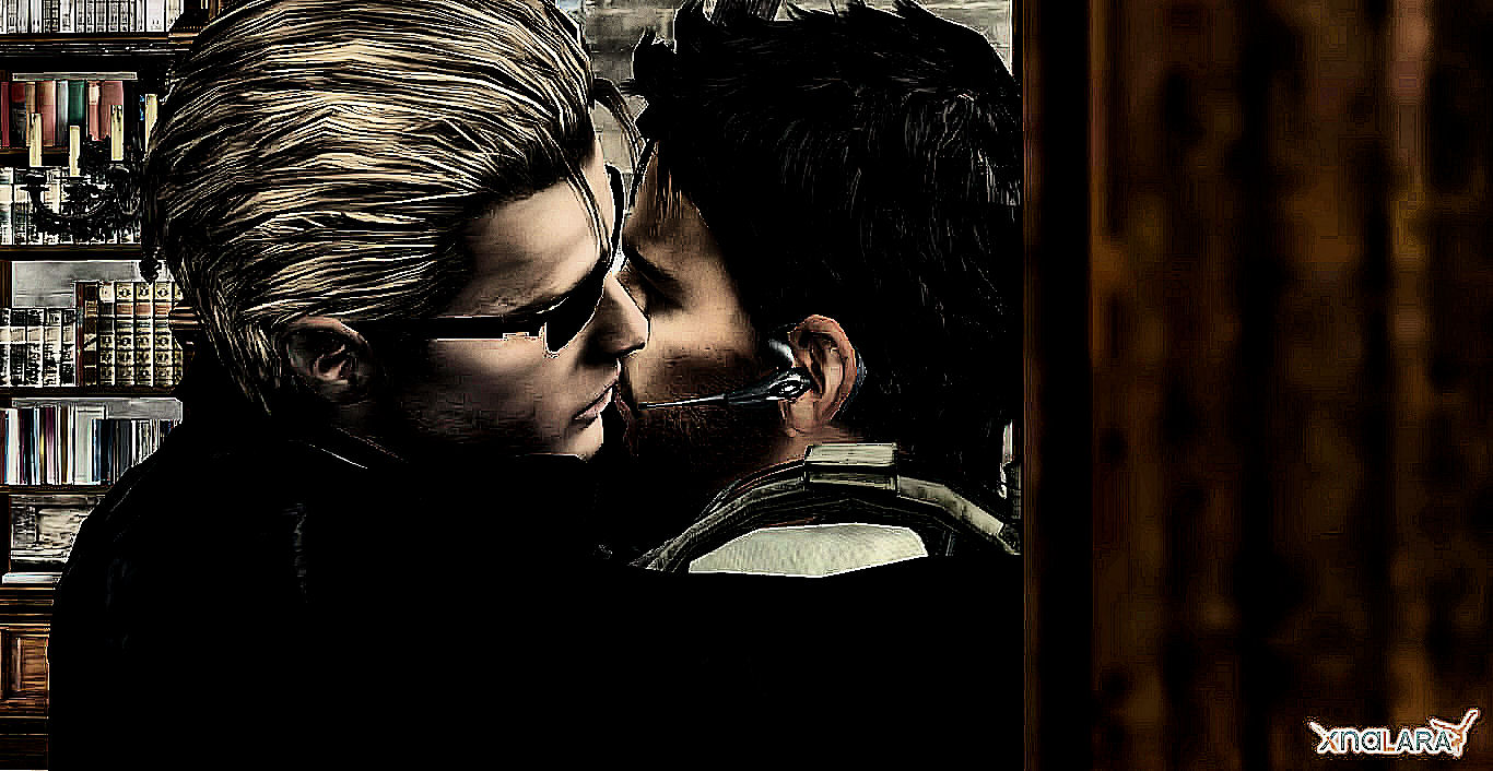 Another Chris x Wesker