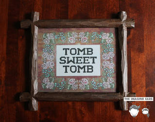 Haunted Mansion Tomb Sweet Tomb Crossstitch Stick