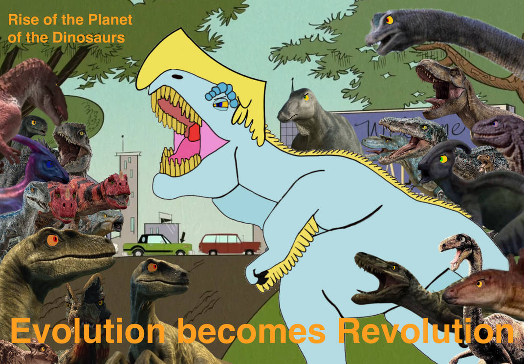 Evolution becomes Revolution by Jurassicponage on DeviantArt