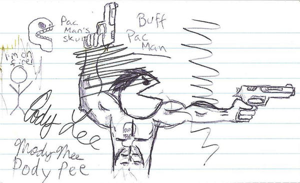 Buff Pac Man by elcomicman on DeviantArt