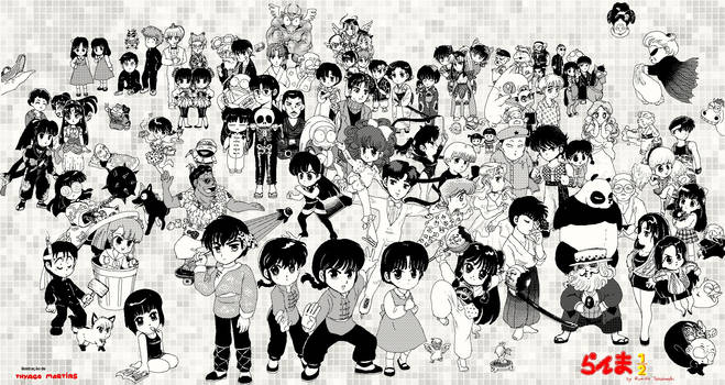 ALL MANGA RANMA PERSONS