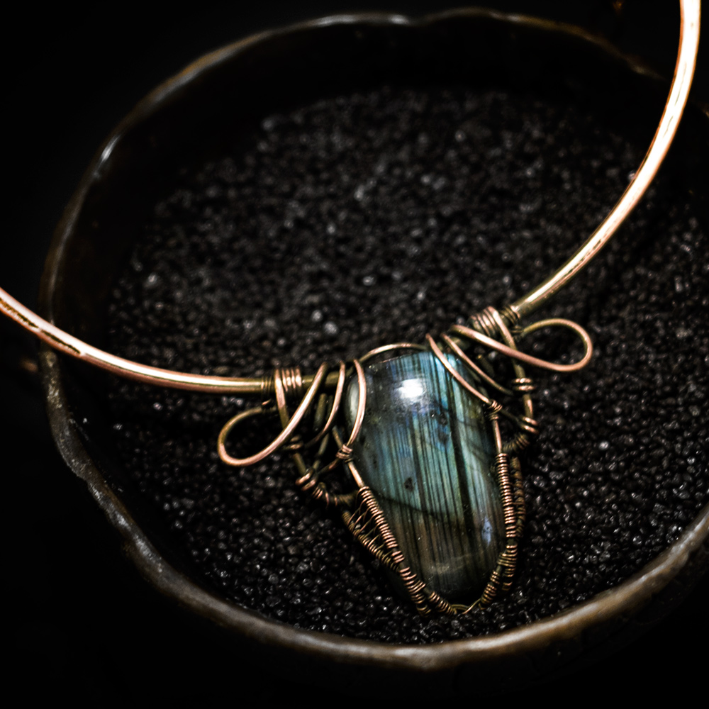 Labradorite necklace