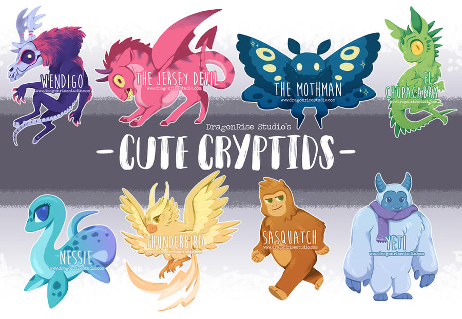 Cute Cryptids! by DragonSpirit469 on DeviantArt