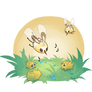 Cutiefly and Joltik