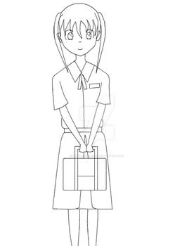 Maka Albarn -lineart-