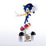 Sonic the Hedgehog 15th anniversary statue