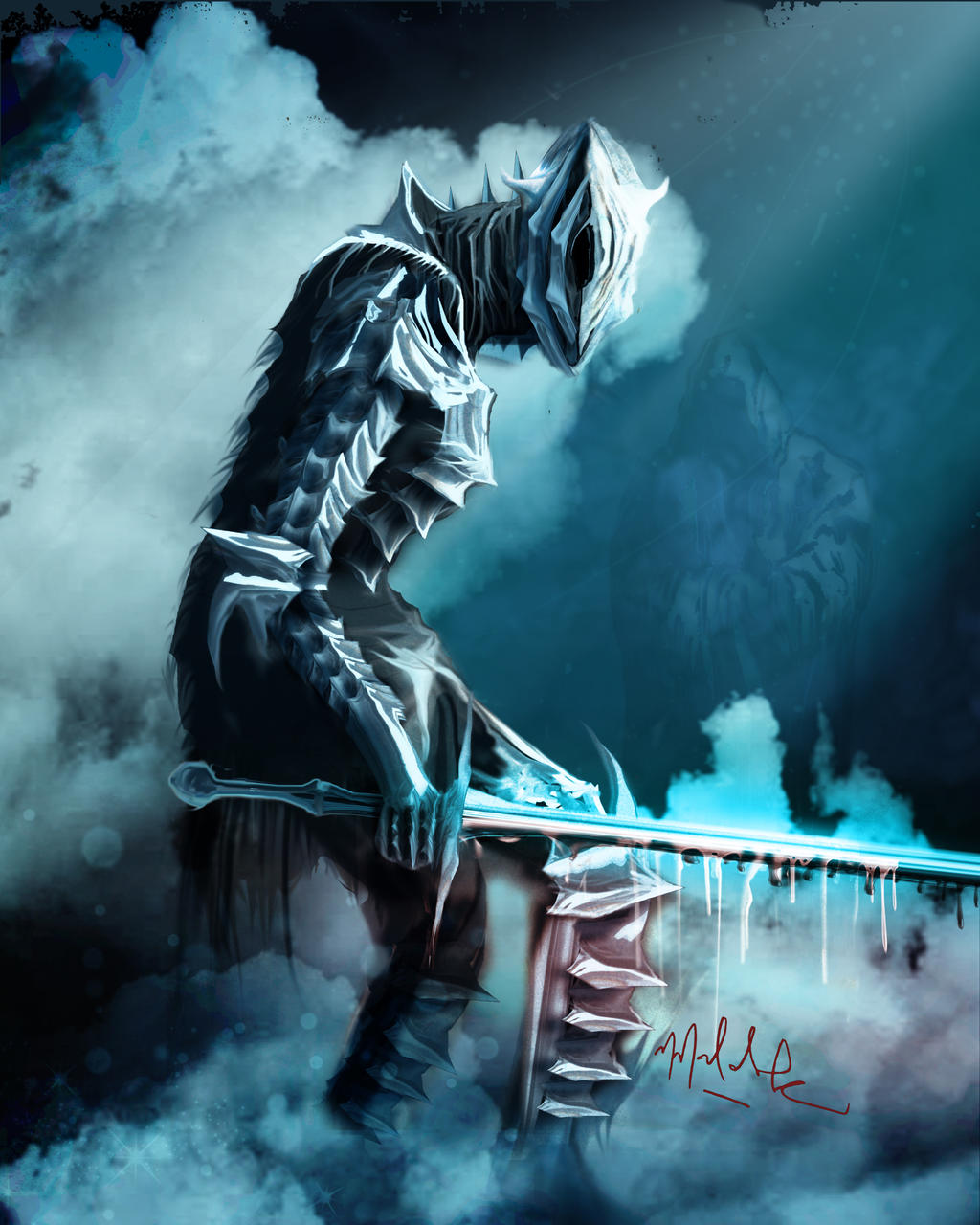 Dear Us Who Used To Be The Ice Knight Ice Knight by miccasso on DeviantArt