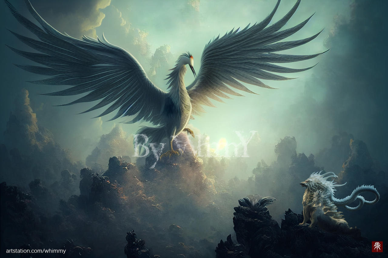 Divine Bird by WhimmYZ on DeviantArt