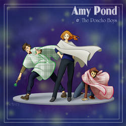 Amy Pond and the Poncho Boys by YuukiHikari