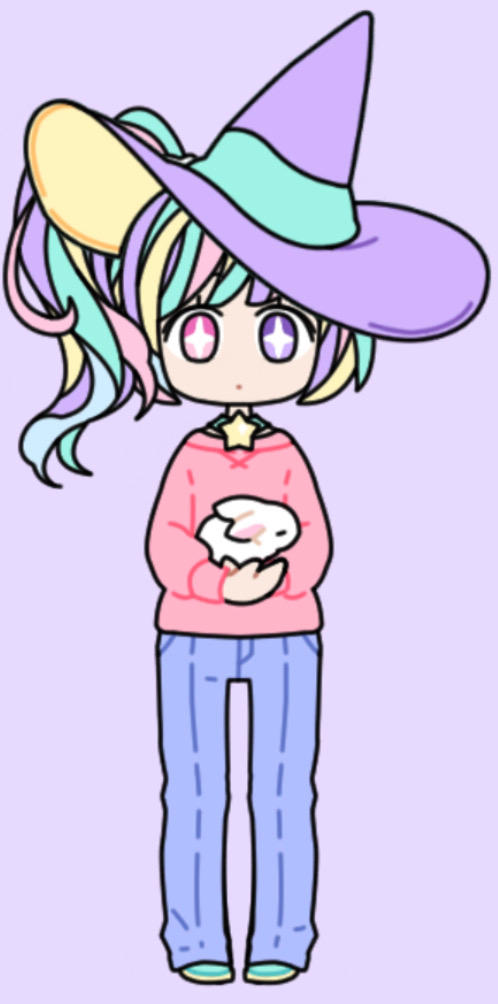 Amelia holding a rabbit by Adriann-Amione on DeviantArt