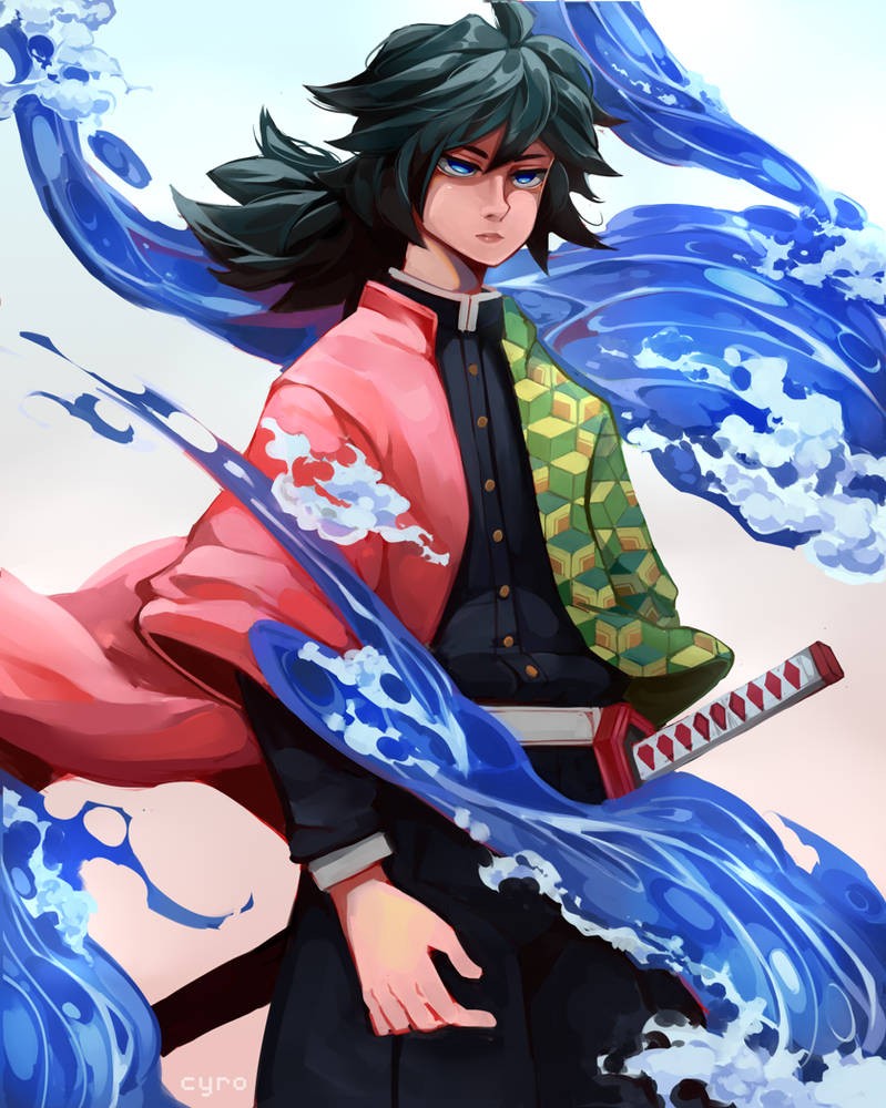 Giyu Tomioka Dead Calm by Cyrosaur on DeviantArt